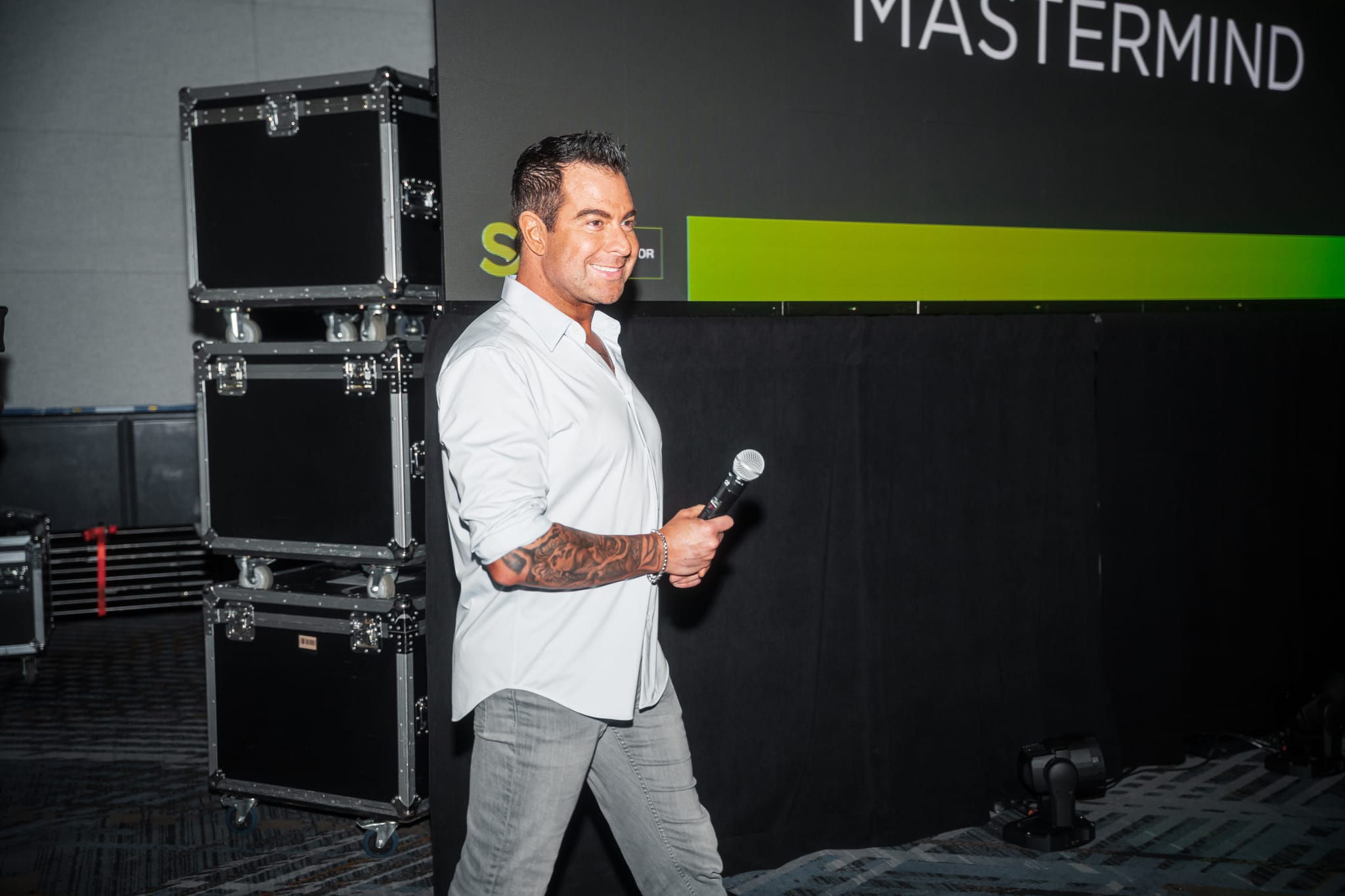 Chris Winfield on stage