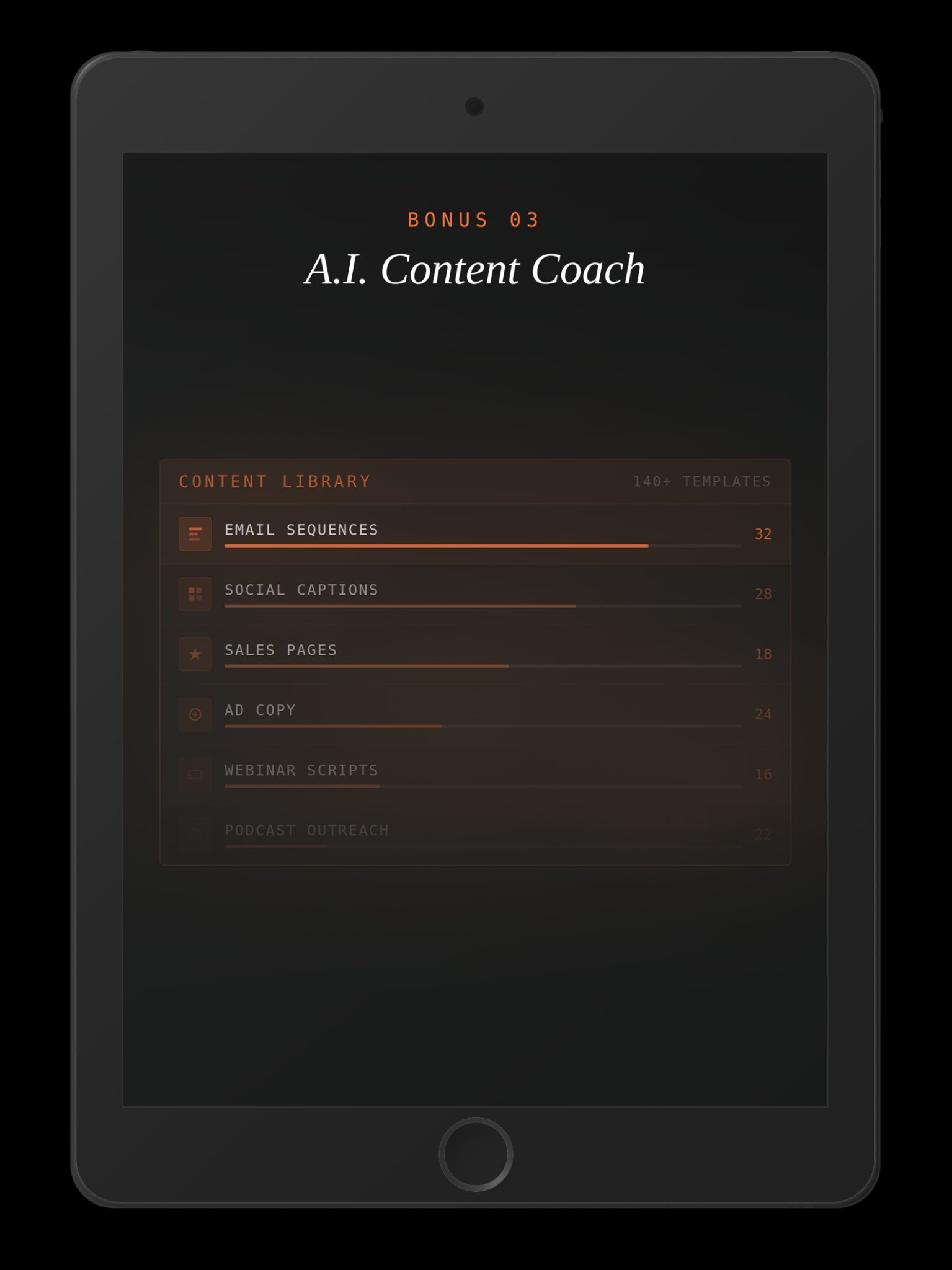 Bonus 3 - A.I. Content Coach